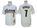 Craig Biggio #7 Houston Astros Pinstripe Cooperstown Limited Jersey - White