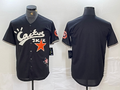 Houston Astros Blank Cactus Jack Vapor Premier Baseball Jersey - Black
