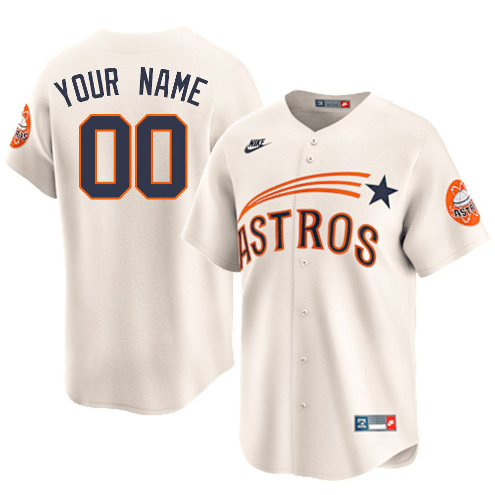 Houston Astros Cooperstown Limited Custom Jersey
