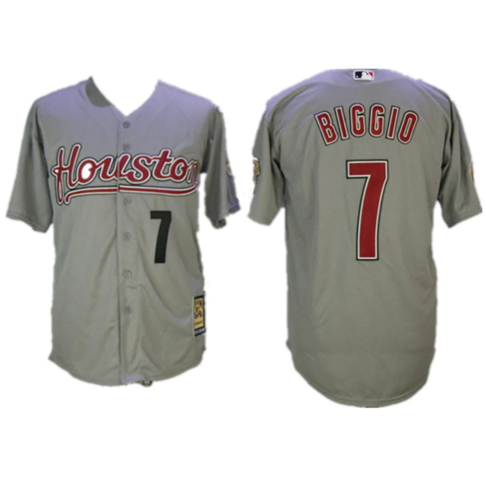 Craig Biggio #7 Houston Astros 2006 Limited Throwback Jersey - Gray
