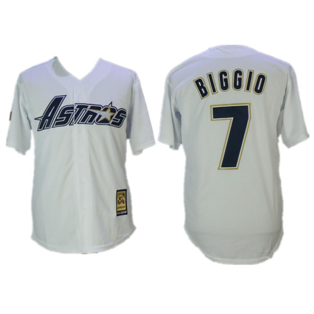 Craig Biggio #7 Houston Astros 1981 Limited Throwback Jersey - White