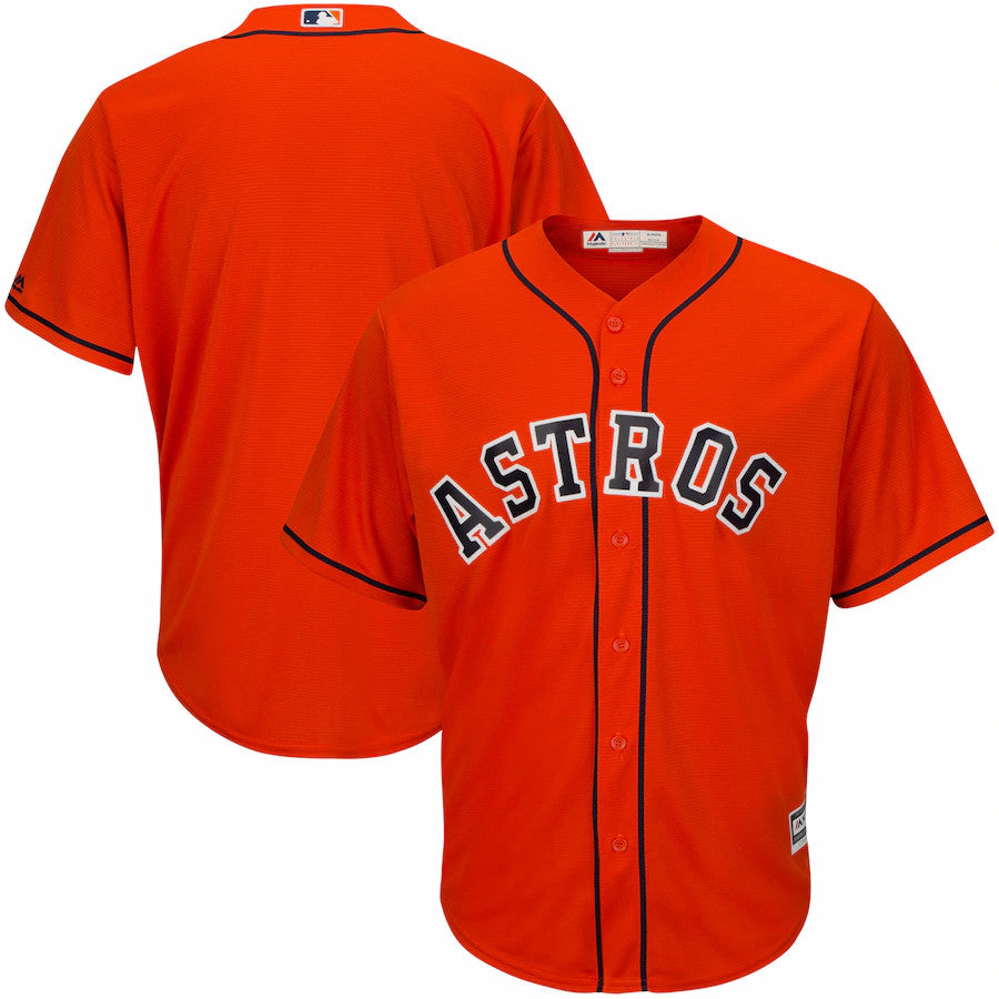 Houston Astros Majestic Big And Tall Cooperstown Cool Base Multi Limited Jersey
