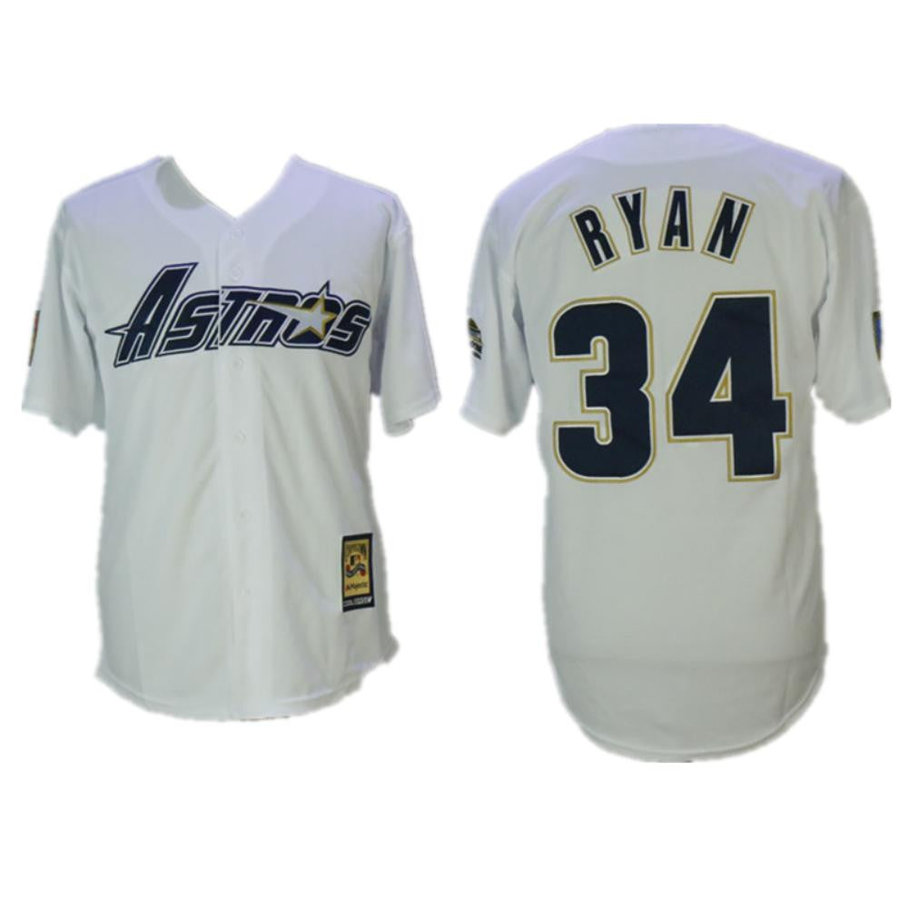 Nolan Ryan #34 Houston Astros 1981 Limited Throwback Jersey - White
