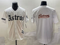 Houston Astros Team Big Logo Gothic 'Houston Born Barrio Raised' Limited Jersey - White