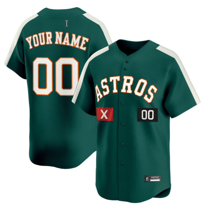 Houston Astros 2025 X Squid Game Vapor Premier Limited Stitc Custom Jersey