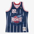 Houston Rockets Mitchell & Ness Swingman Jersey Road Clyde Drexler 1996-97