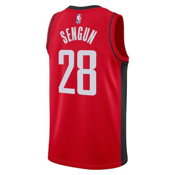 Houston Rockets Nike Icon Edition Swingman Jersey - Red - Alperen Sengun - Unisex