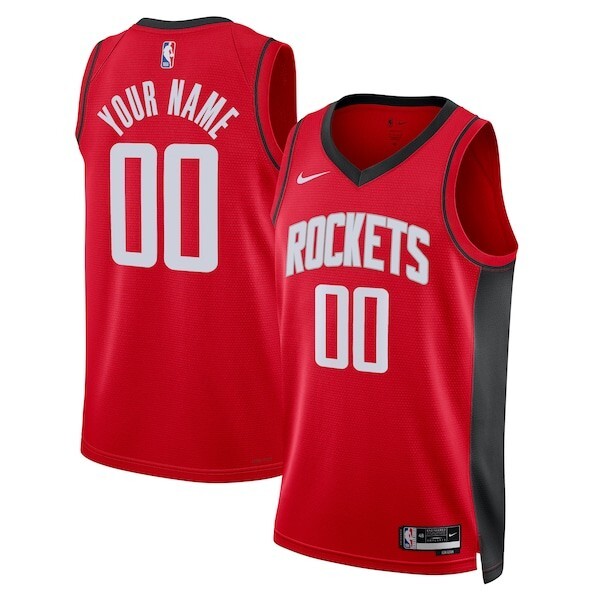 Houston Rockets Nike Icon Swingman Jersey - Custom - Unisex