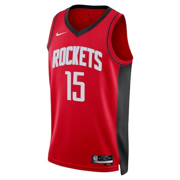 Houston Rockets Nike Icon Swingman Jersey - Red - Reed Sheppard - Unisex