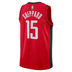 Houston Rockets Nike Icon Swingman Jersey - Red - Reed Sheppard - Unisex