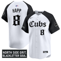 Ian Happ #8 Chicago Cubs Gothic North Side Edition Vapor Limited Jersey