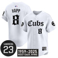 Ian Happ #8 Chicago Cubs Ryne Sandberg Tribute Limited Jersey - White