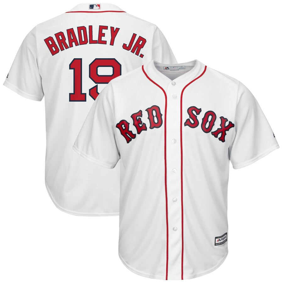 Jackie Bradley Jr Boston Red Sox Majestic Home Cool Base Limited Player Jersey - White