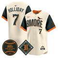 Jackson Holliday #7 Baltimore Orioles 2026 City Connect Premier Jersey
