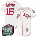 Jarren Duran #16 Boston Red Sox Throwback Cooperstown Limited Jersey - White