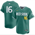 Jarren Duran #16 Boston Red Sox 2025 Green City Connect Limited Jersey - Red