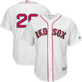 Jd Martinez #28 Boston Red Sox Majestic Home Limited Cool Base Player Jersey - White
