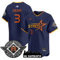 Jeremy Pena #3 Houston Astros 2025 City Connect Vapor Premier Limited Sti Jersey