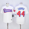 Joe Cooper #44 Cooper Movie Limited Baseball Jersey - White