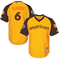 Jonathan Schoop #6 Baltimore Orioles Mens 2016 Star American League Cool Base Limited Jersey - Gold