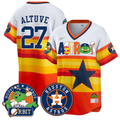 Jos Altuve #27 Houston Astros Orbit Vapor Premier Limited Cooper Jersey