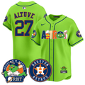 Jos Altuve #27 Houston Astros Orbit Vapor Premier Limited Jersey - Green