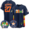 Jos Altuve #27 Houston Astros Orbit Vapor Premier Limited Jersey - Navy