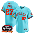 Jos Altuve #27 Houston Astros X El Tiempo Cantina Vapor Premier Limited Jersey