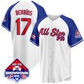 Puerto Rican #17 2025 Jos Berros Baseball All-Star Alter Limited Jersey - White
