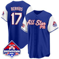 Puerto Rican #17 2025 Jos Berros Baseball All-Star Sleeves Limited Jersey - White