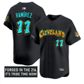 Jos Ramrez #11 Cleveland Indians Graffiti Ink Edition Limited Jersey