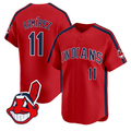 Jos Ramrez #11 Cleveland Indians Ricky Wild Thing Vaughn Limited Jersey - Red