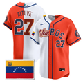 Jose Altuve #27 Team Venezuela World Baseball Pro Club Split Limited Jersey