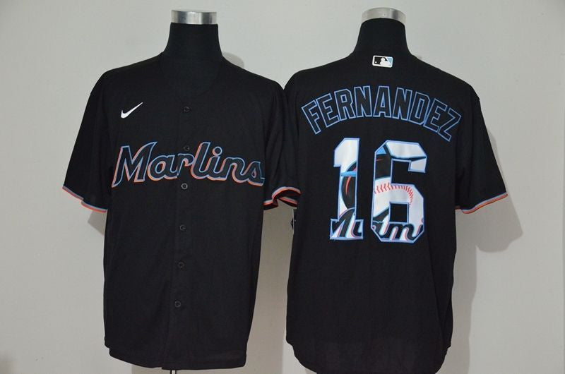 Jose Fernandez #16 2020 Limited Jersey - Black