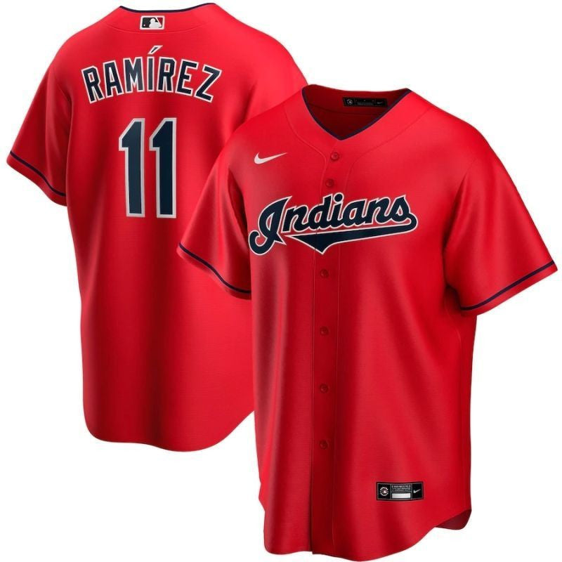 Jose Ramirez #11 2020 Limited Jersey - Red