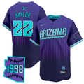 Josh Naylor #22 Arizona Diamondbacks 2025 City Connect Vapor Premier Limi Jersey