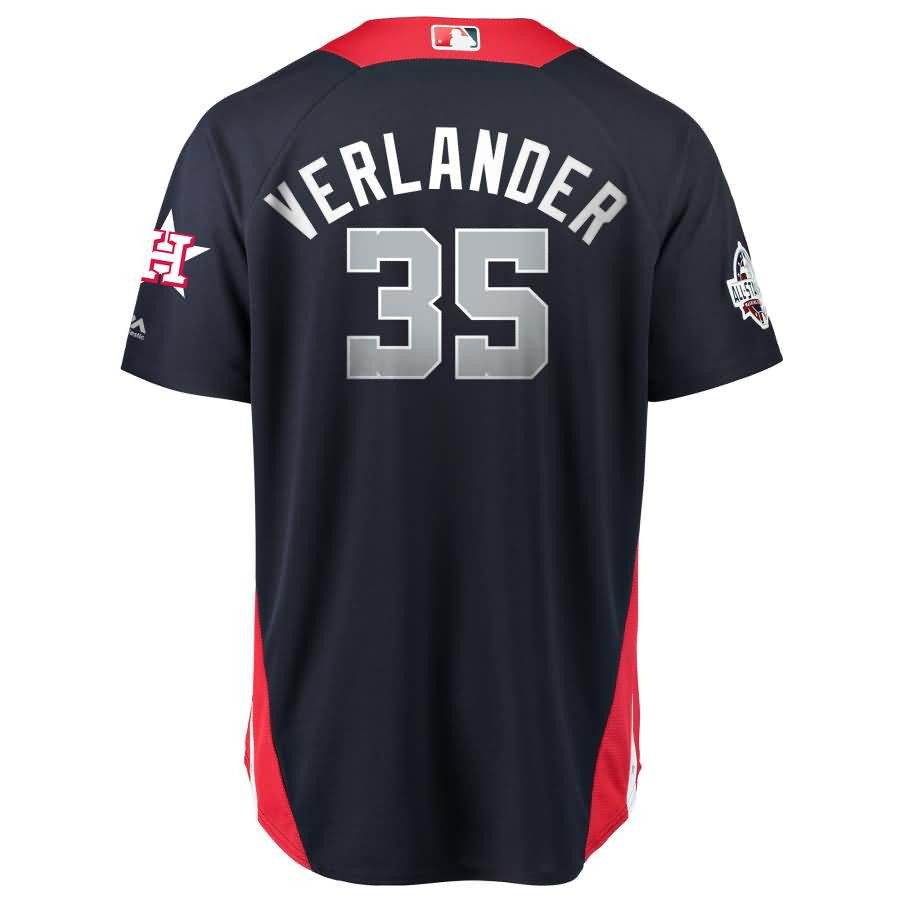 Justin Verlander #35 American League Majestic 2018 Star Game Home Run Derby Player Jersey - Navy