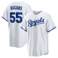 Cole Ragans #55 Kansas City Royals Home Baseball Limited Jersey - White
