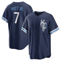 Bobby Witt Jr. #7 Kansas City Royals City Connect Limited Player Jersey - Navy