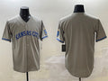 Kansas City Royals 2024 Blank Away Limited Baseball Jersey - Gray