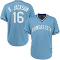 Bo Jackson Kansas City Royals Throwback Pullover Limited Jersey - Blue