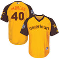 Kelvin Herrera #40 Kansas City Royals Mens 2016 Star American League Cool Base Limited Jersey - Gold