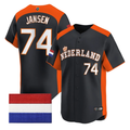 Kenley Jansen #74 2026 Team Netherlands World Limited Baseball Jersey
