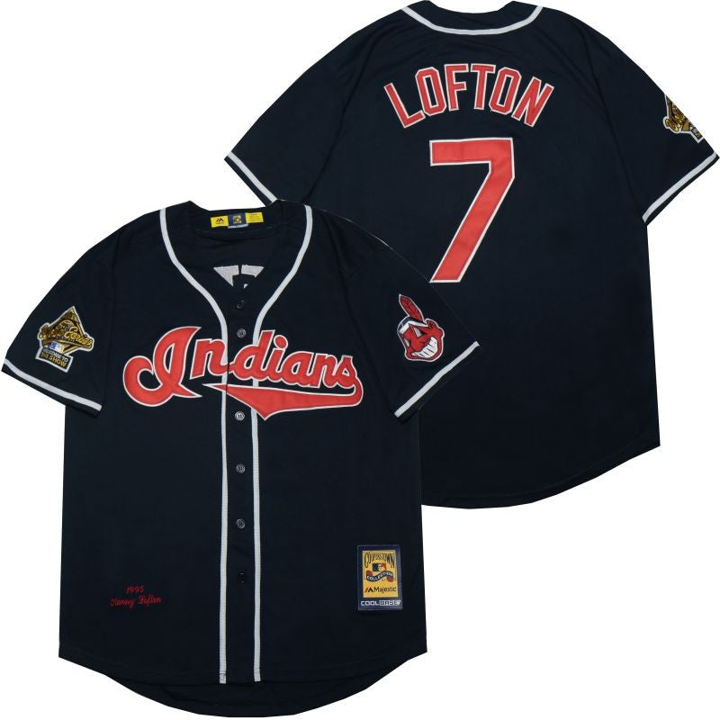 Kenny Lofton #7 2020 Limited Jersey - Black