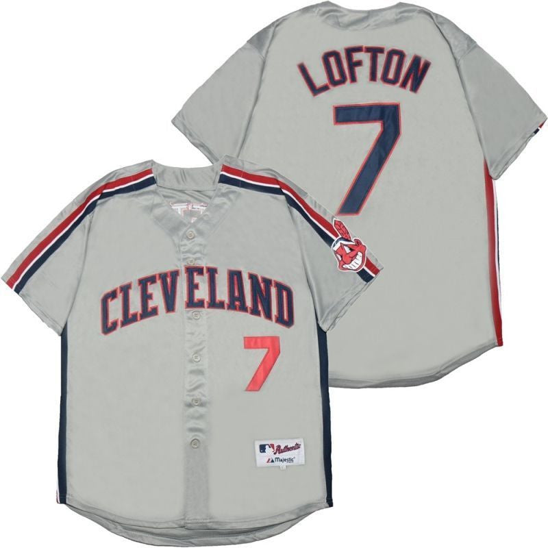 Kenny Lofton #7 2020 Limited Jersey - Grey