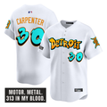 Kerry Carpenter #30 Detroit Tigers Graffiti Motor City Edition Limited Jersey - White