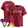 Ketel Marte #4 Arizona Diamondbacks 2025 City Connect Concept Re Limited Jersey
