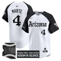 Ketel Marte #4 Arizona Diamondbacks Gothic Desert Fang Edition Alternate Limited Jersey
