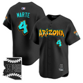 Ketel Marte #4 Arizona Diamondbacks Graffiti Desert Ink Edition Limited Jersey