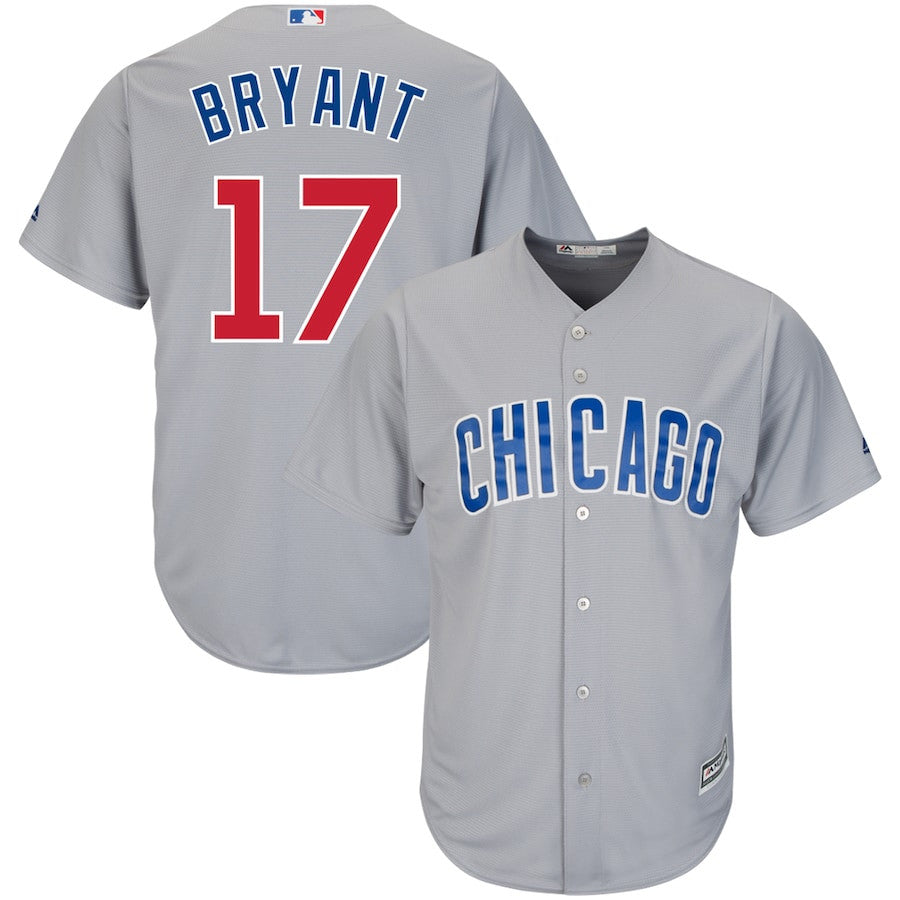 Kris Bryant #17 Chicago Cubs Majestic Limited Cool Base Player Jersey - Gray